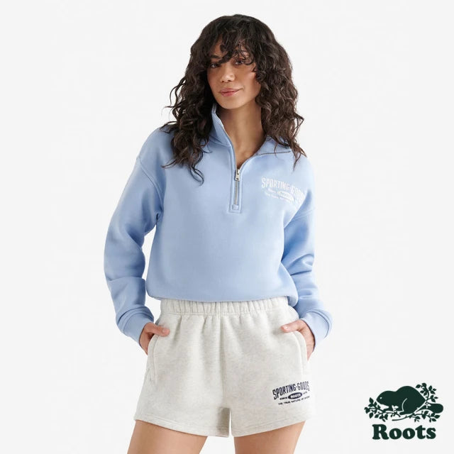 Roots女裝- SPORTING GOODS 99 HALF ZIP 上衣