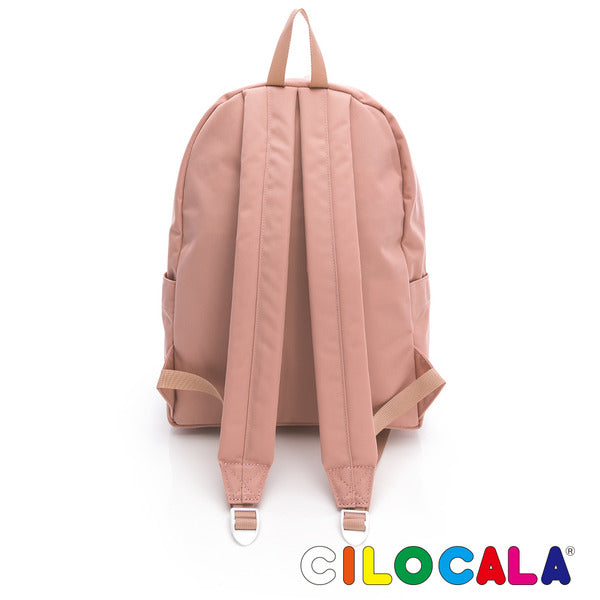 CILOCALA限量版亮彩尼龍防潑水KEYBOARD後背包-中大-粉