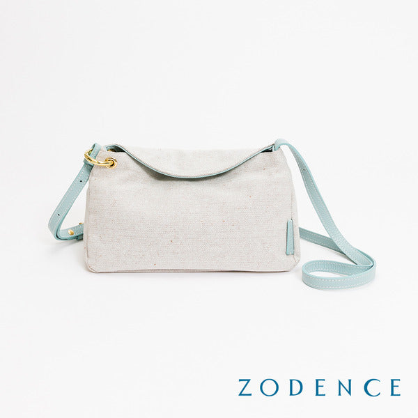 ZODENCE MUISA德國帆布微笑斜背小包-多色